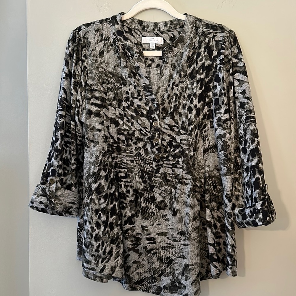 New Directions Curvy women’s 1X top